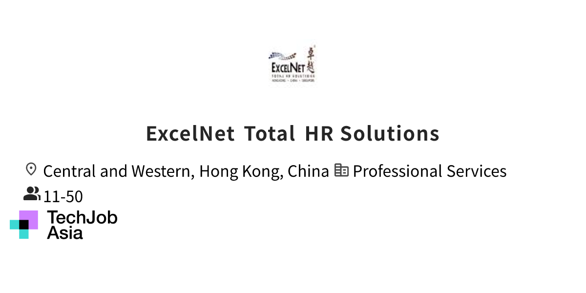 Job openings at ExcelNet Total HR Solutions in Central and Western ...